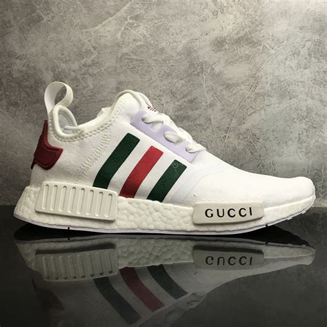 adidas x gucci nmd white|Adidas X Gucci NMD price.